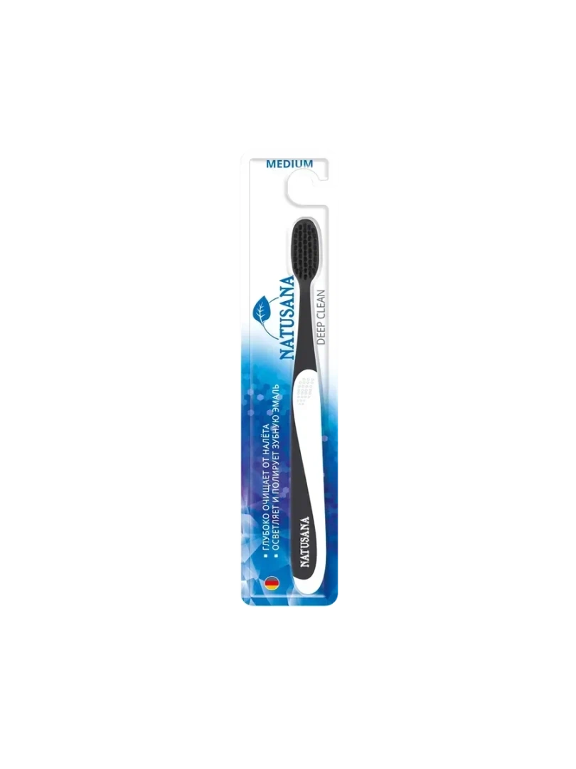 NATUSANA Deep Clean щетка зубная medium